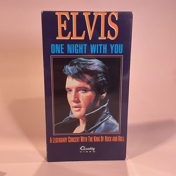 Lot of 3 Elvis Concert Specials on VHS: ‘68 Comeback Special, One Night With You - Picture 4 of 10